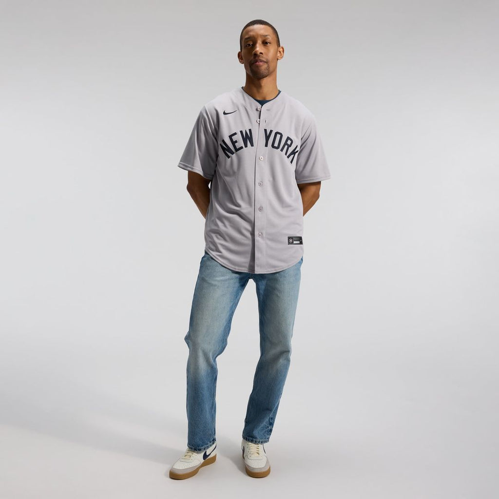 New York Yankees Nike Replica Jersey Gray