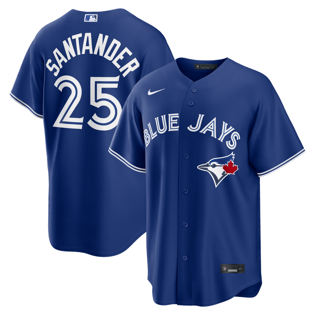 Toronto Blue Jays Nike Blue Replica MLB baseball jersey