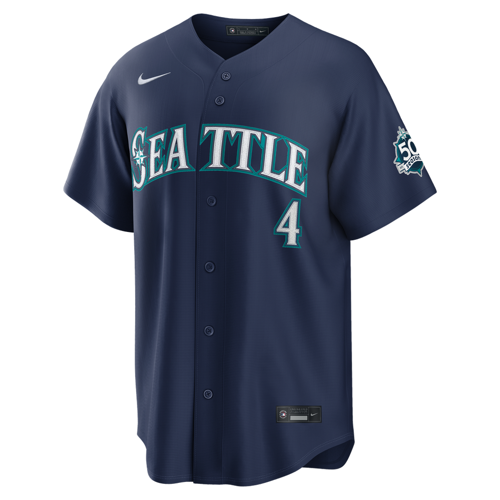 Seattle Mariners Nike Authentic Jersey Navy