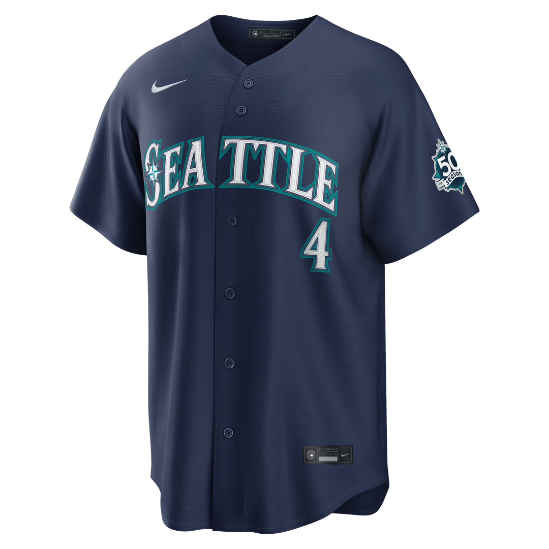 Seattle Mariners Nike Authentic Jersey Navy