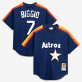 Houston Astros Mitchell & Ness Navy Authentic MLB baseball jersey