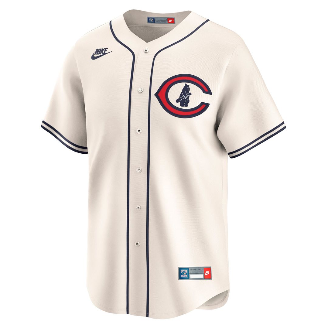 Chicago Cubs Nike Jersey Cream