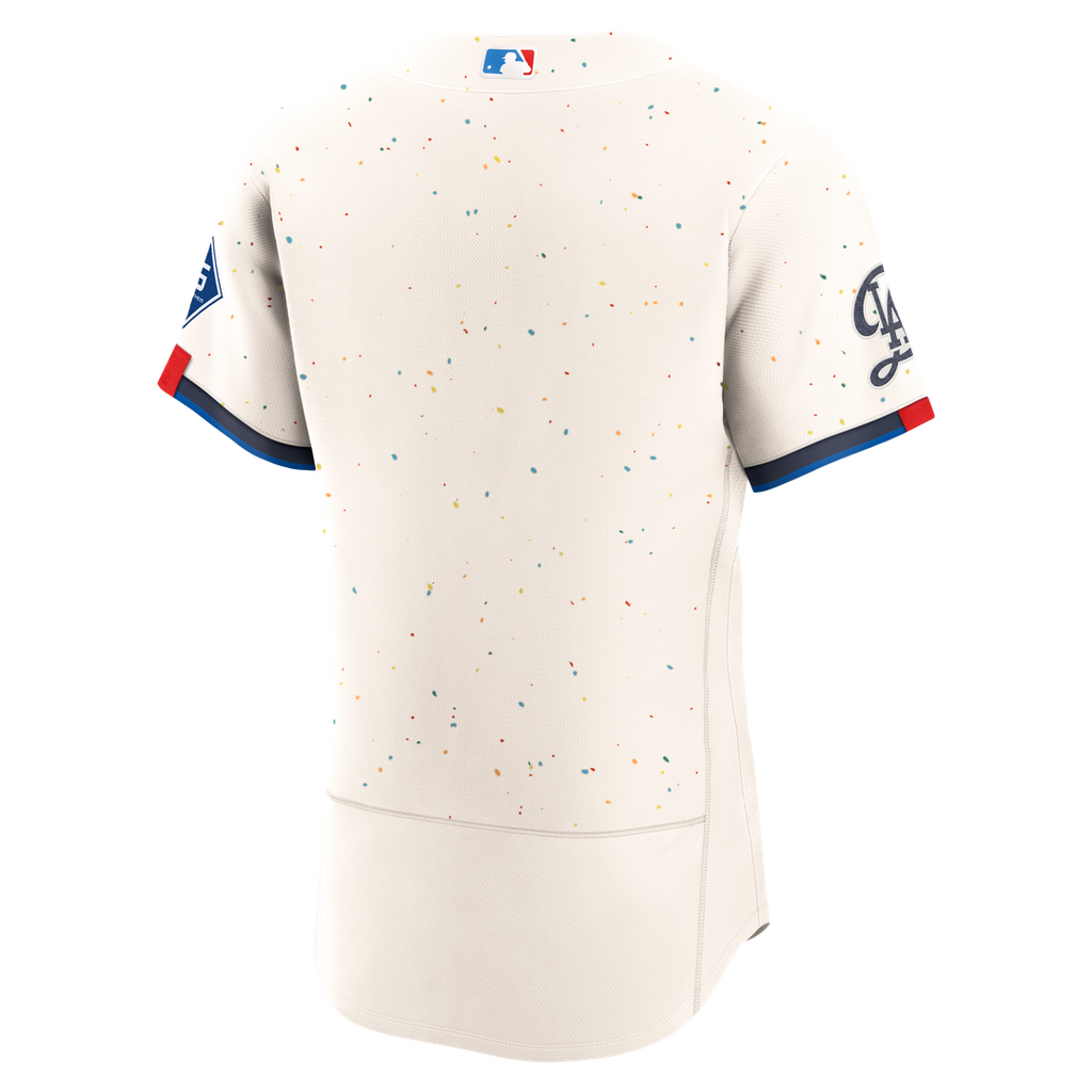 Los Angeles Dodgers Nike Authentic Jersey Cream
