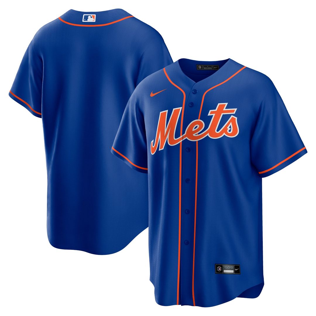 New York Mets Nike Royal Replica MLB baseball jersey