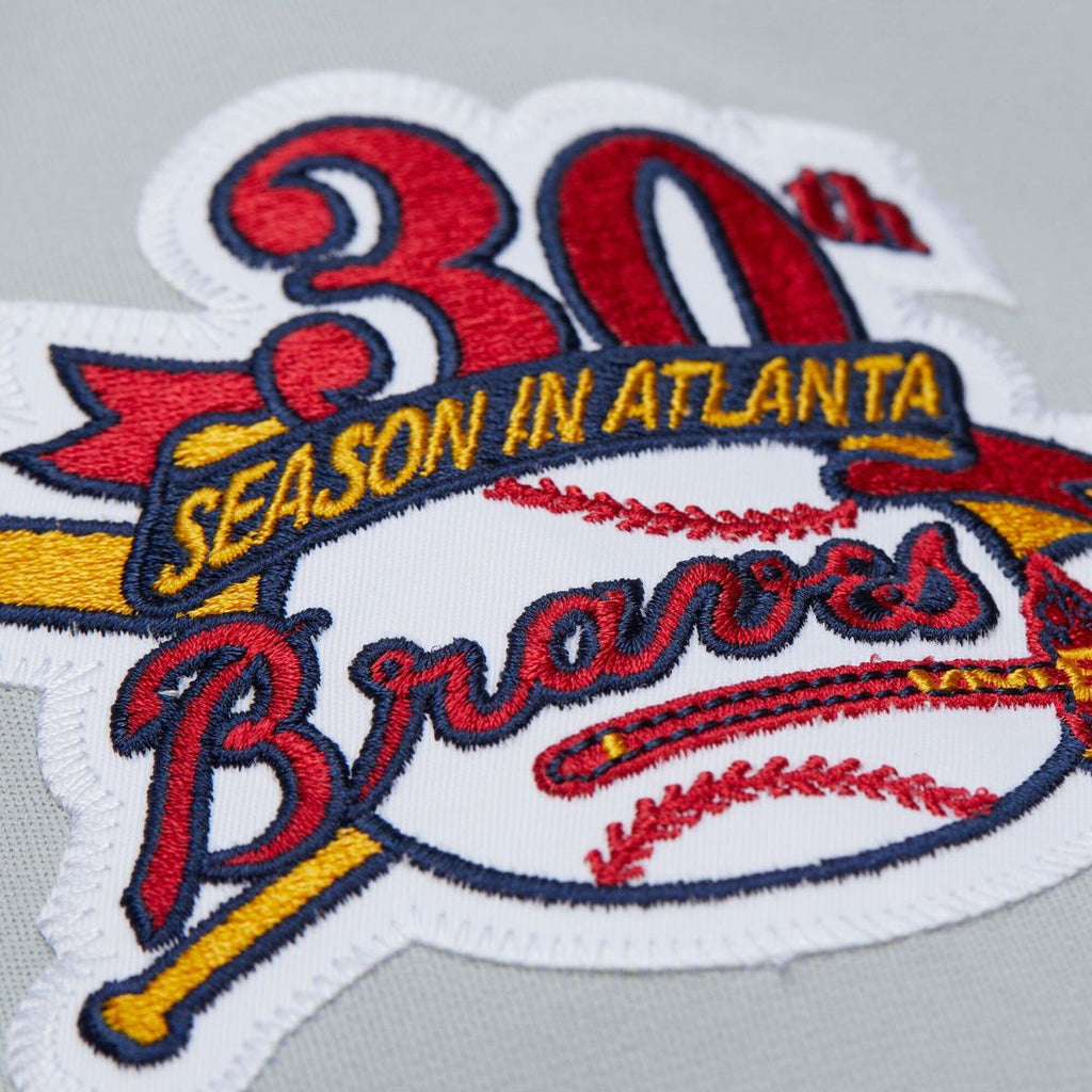 Atlanta Braves Mitchell & Ness Authentic Jersey Gray