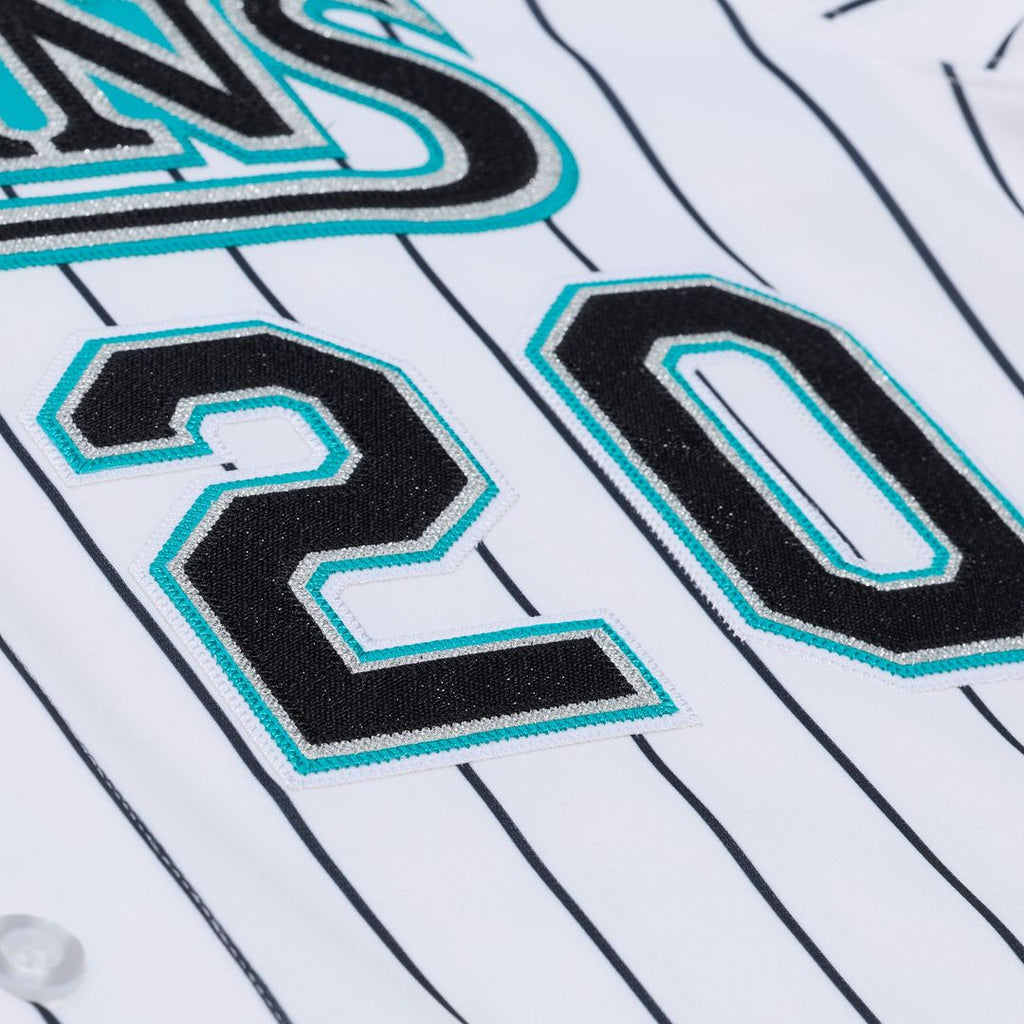 Florida Marlins Mitchell & Ness Authentic Jersey White