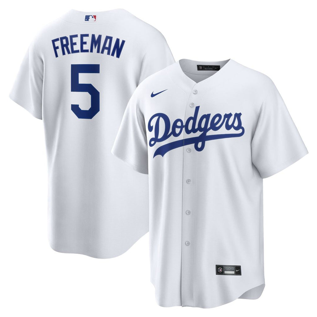 Los Angeles Dodgers Nike White Replica MLB baseball jersey