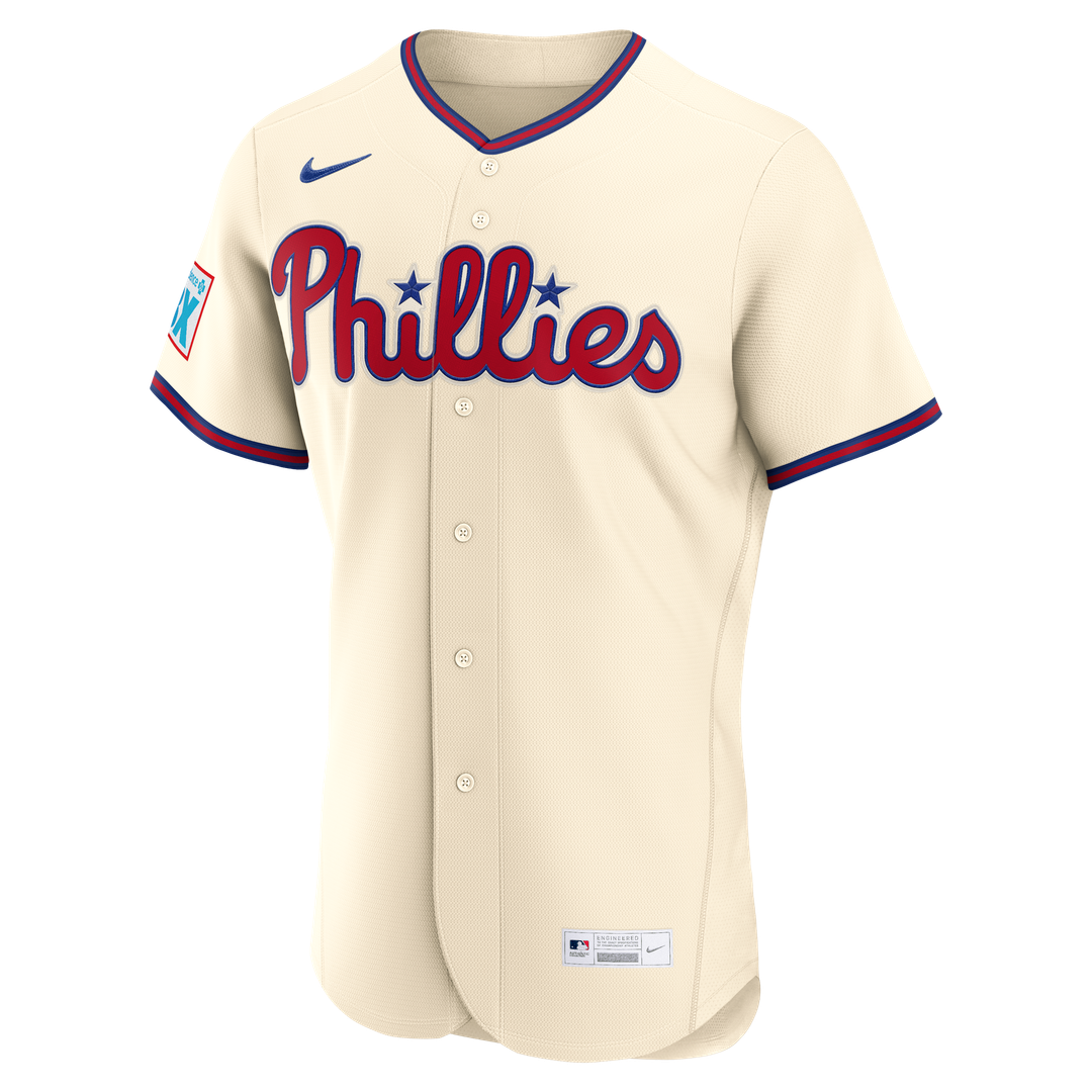 Philadelphia Phillies Nike Authentic Jersey Cream