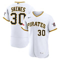 Pittsburgh Pirates Nike White Authentic MLB baseball jersey