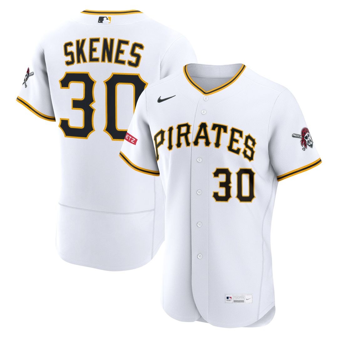 Pittsburgh Pirates Nike White Authentic MLB baseball jersey