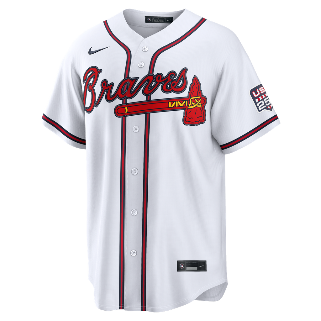 Atlanta Braves Nike Jersey White
