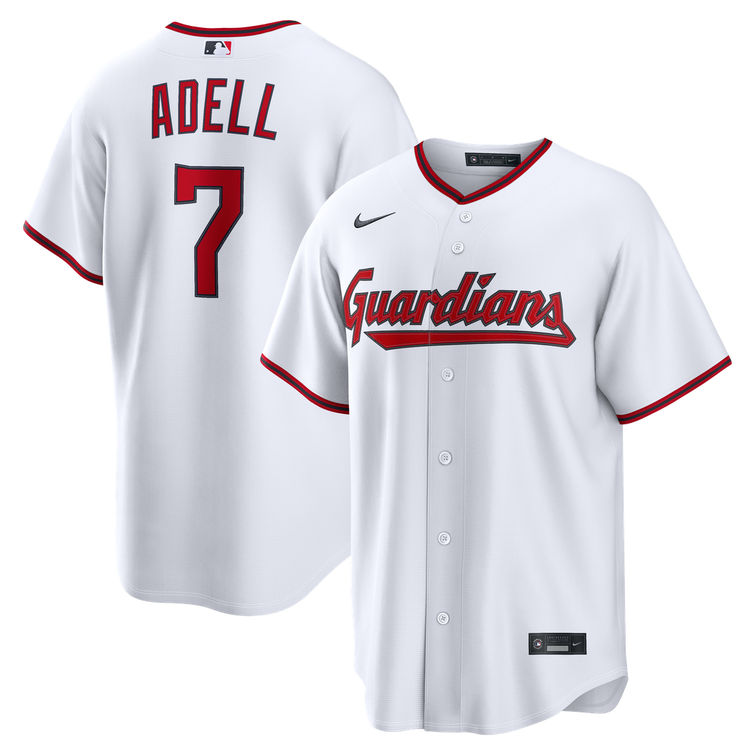 Cleveland Guardians Nike White Replica MLB baseball jersey