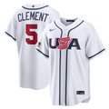 USA Baseball Nike White MLB baseball jersey