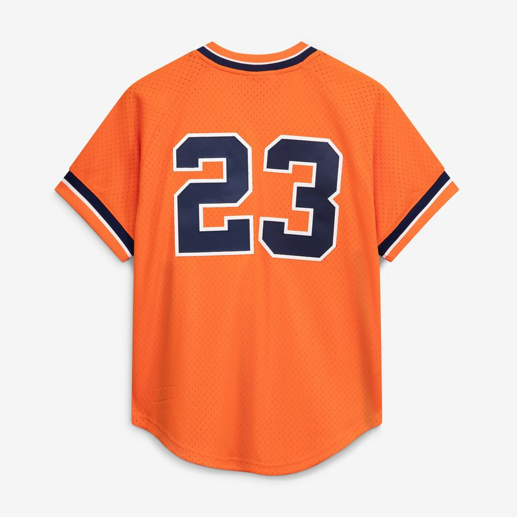 Detroit Tigers Mitchell & Ness Jersey Orange