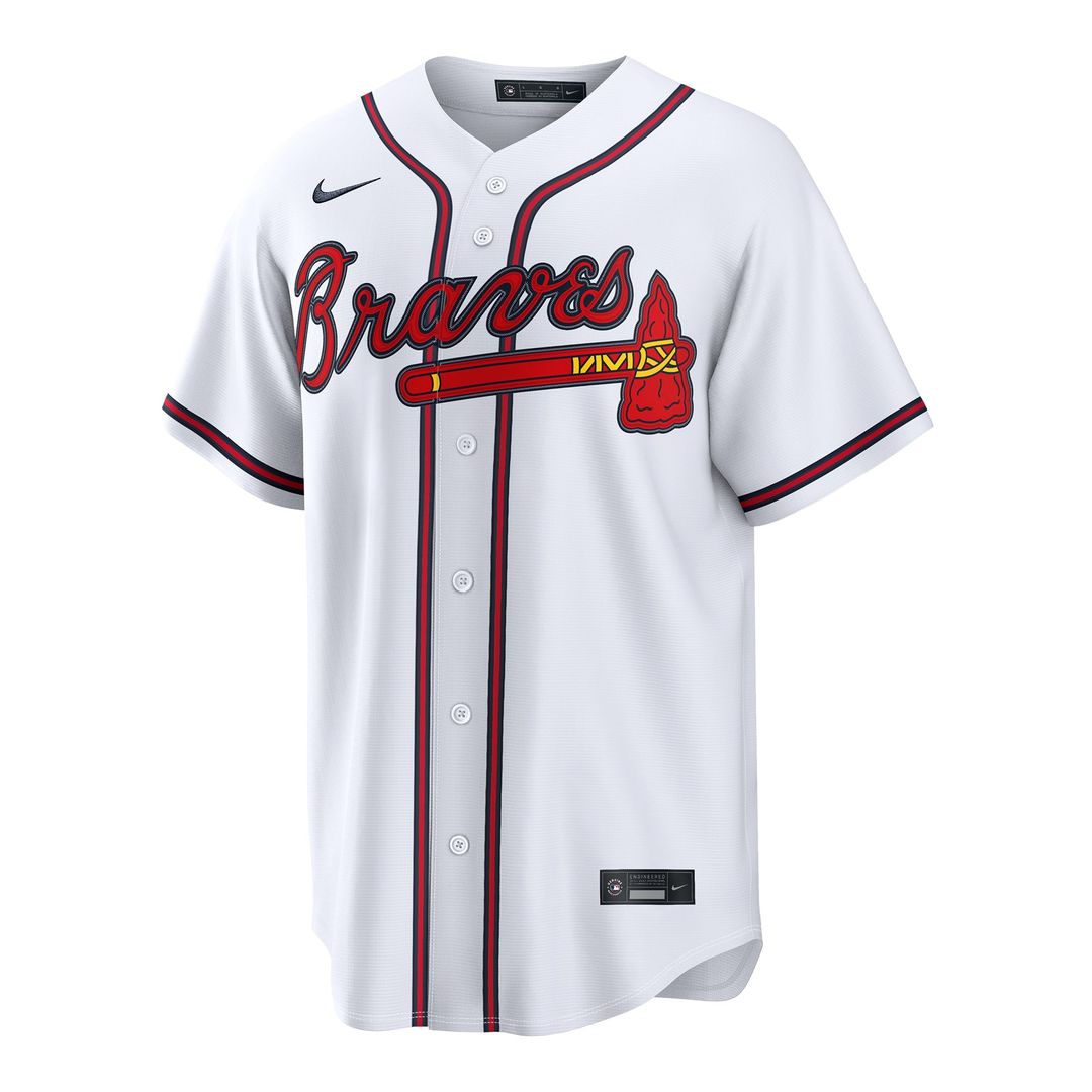 Atlanta Braves Nike Replica Jersey White