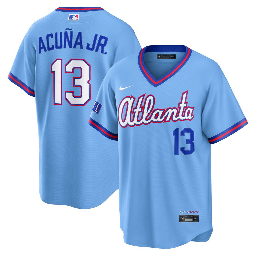 Atlanta Braves Nike Blue MLB baseball jersey