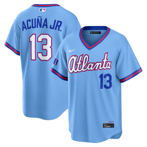 Atlanta Braves Nike Blue MLB baseball jersey