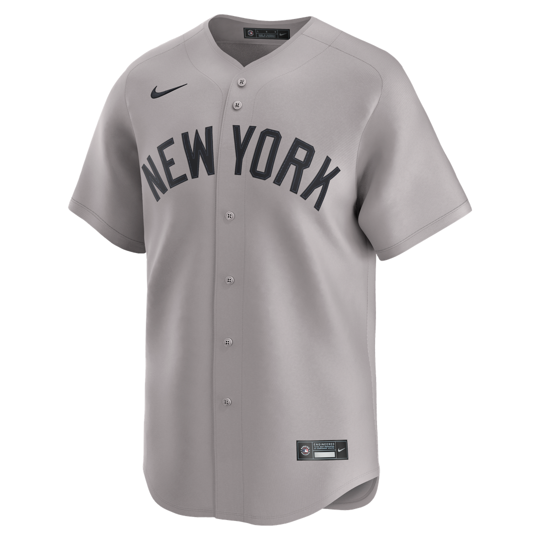 New York Yankees Nike Authentic Jersey Gray