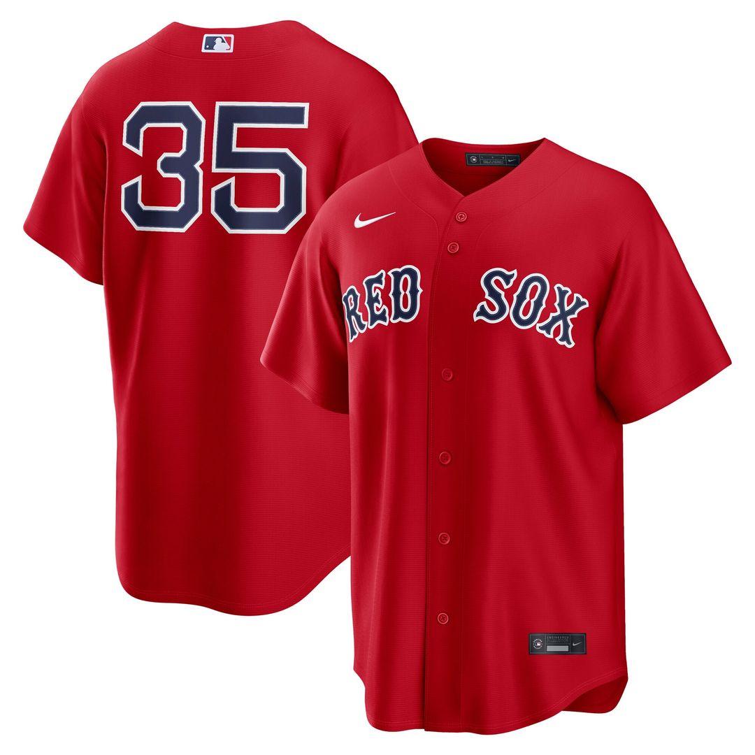 Boston Red Sox Nike Red Replica MLB baseball jersey