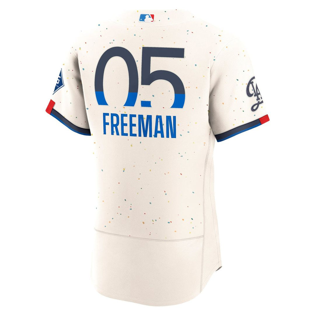 Los Angeles Dodgers Nike Authentic Jersey Cream