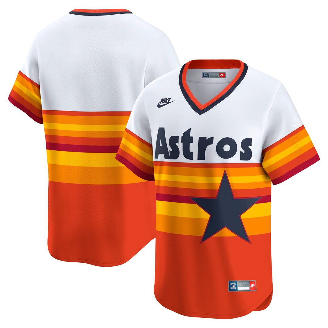 Houston Astros Nike White MLB baseball jersey