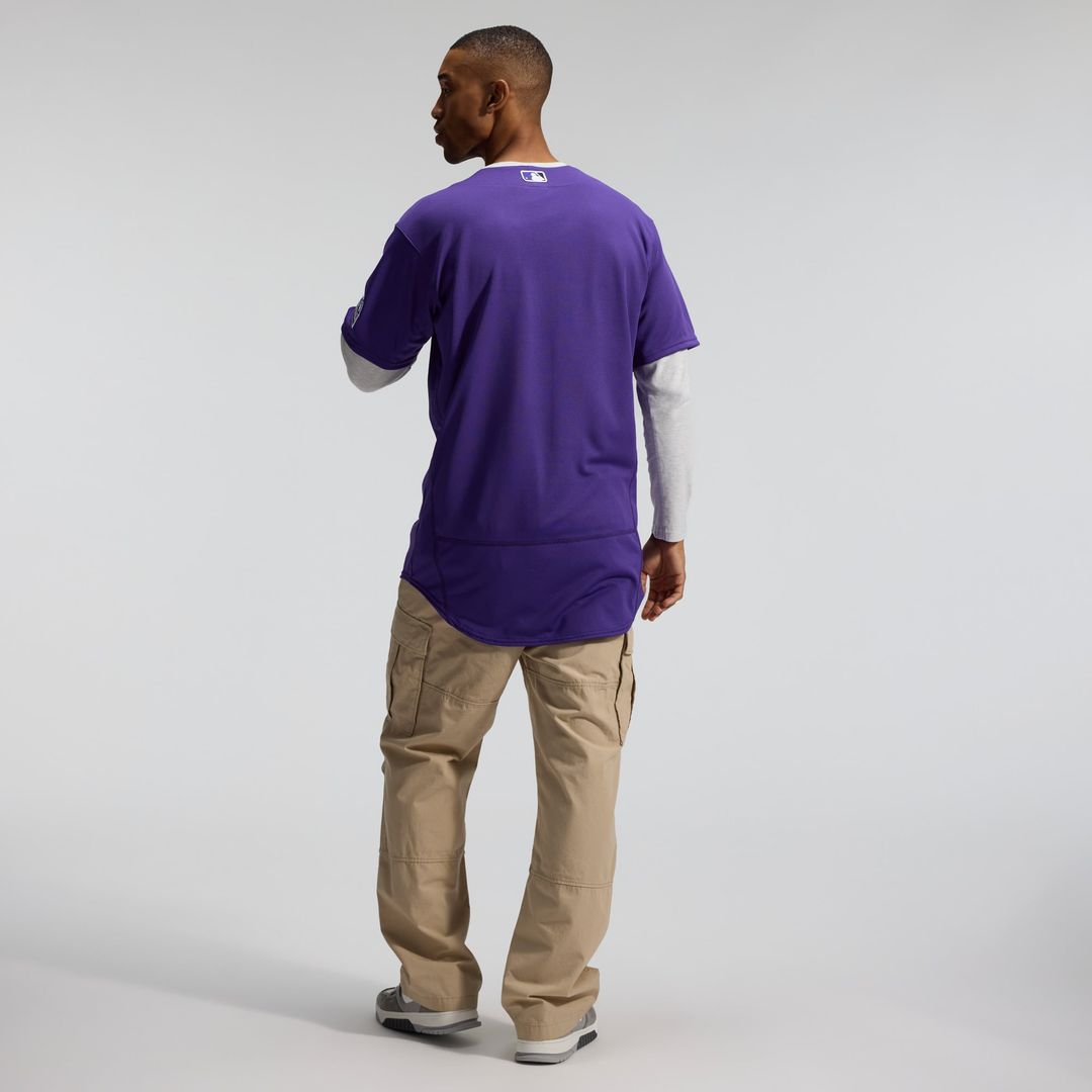 Colorado Rockies Nike Authentic Jersey Purple
