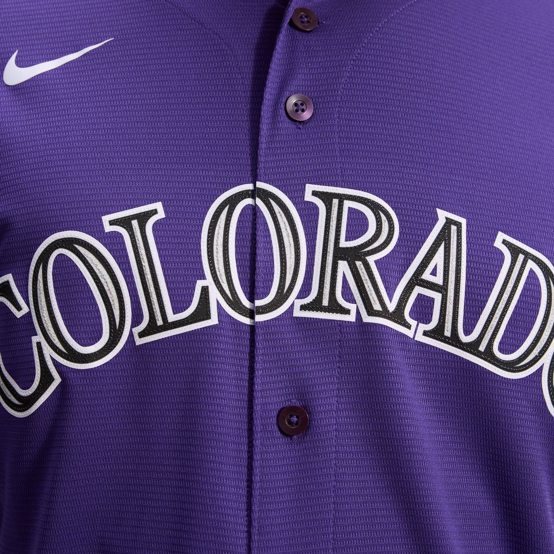 Colorado Rockies Nike Replica Jersey White