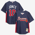 Atlanta Braves Mitchell & Ness Navy Authentic MLB baseball jersey