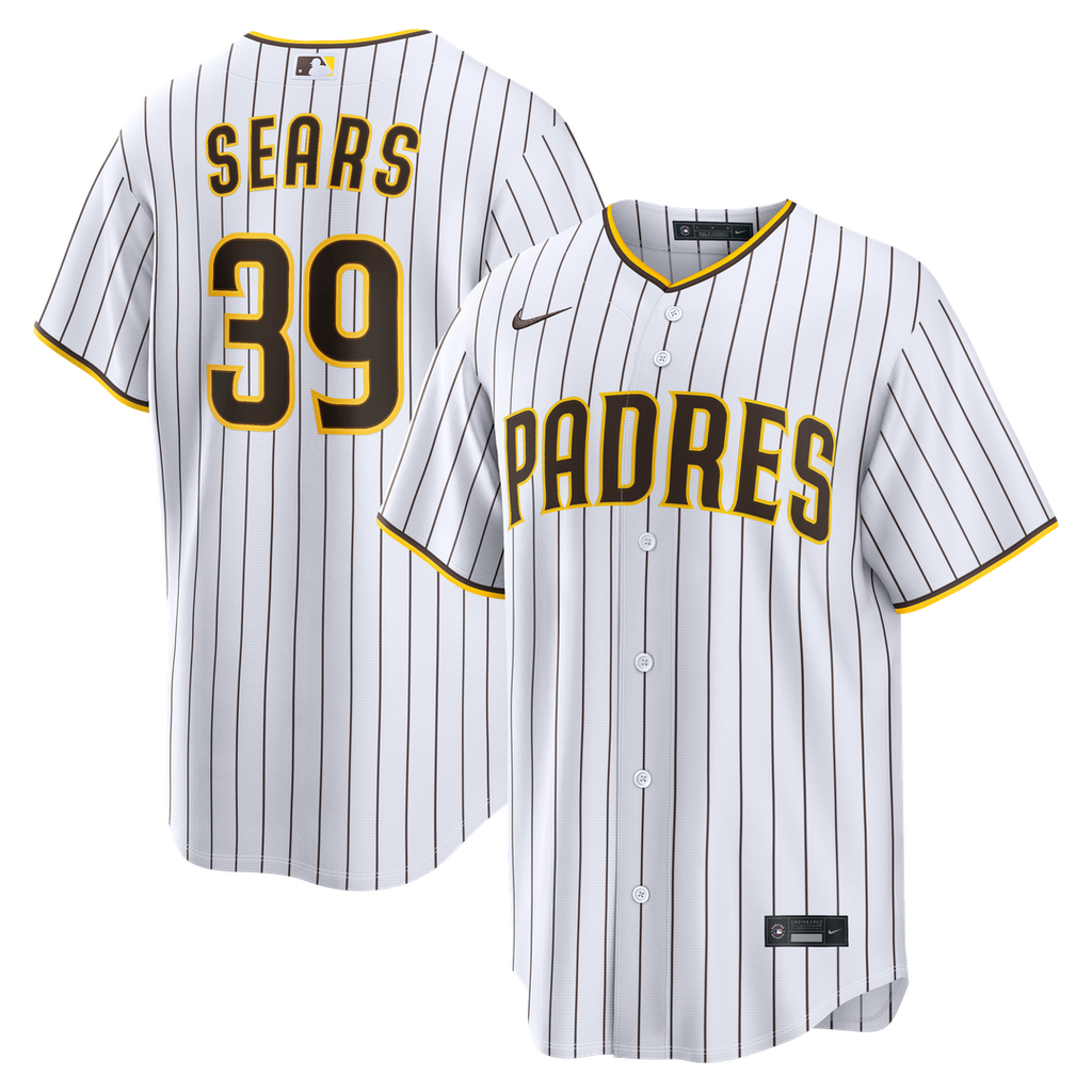 San Diego Padres Nike White Replica MLB baseball jersey