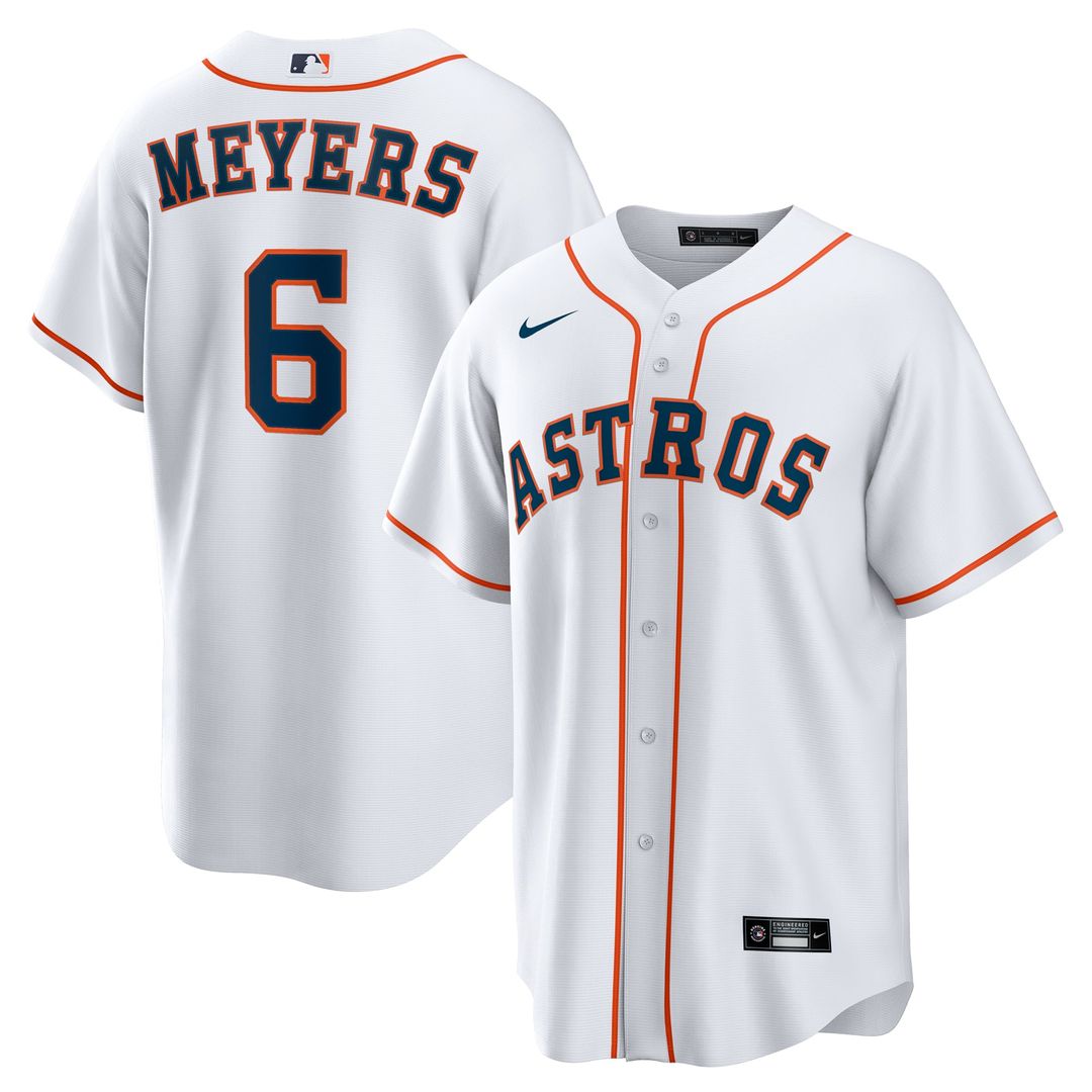 Houston Astros Nike White Replica MLB baseball jersey