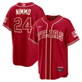 Texas Rangers Nike Red MLB baseball jersey