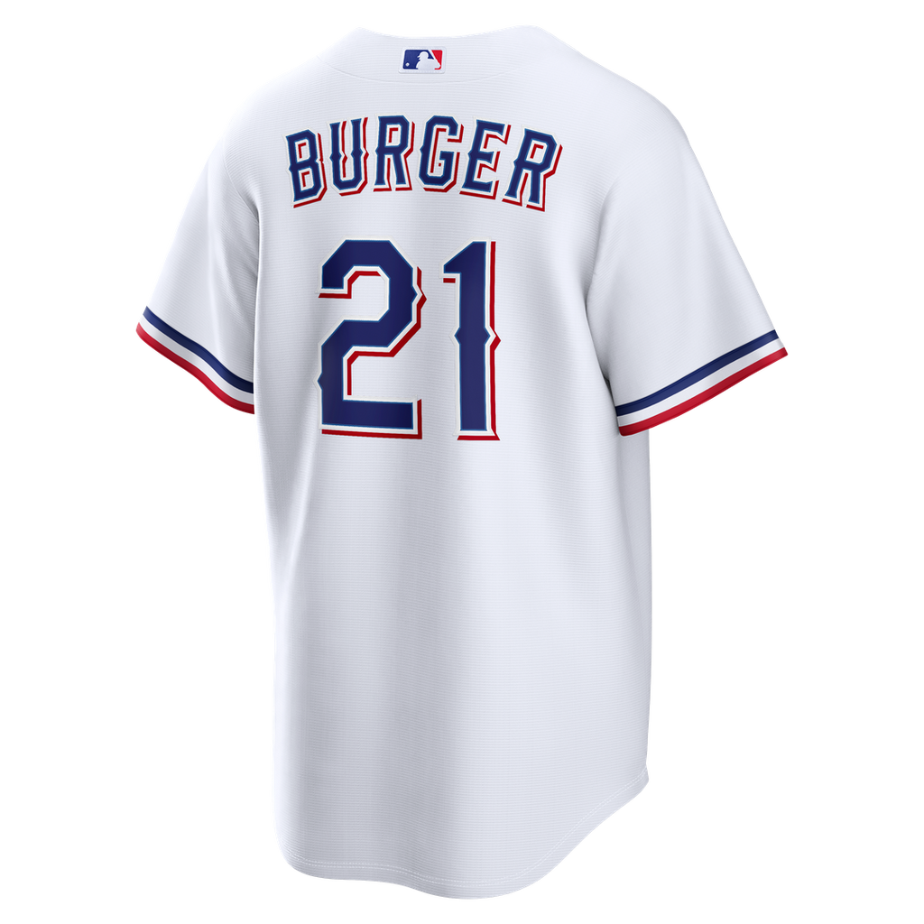 Texas Rangers Nike Replica Jersey White