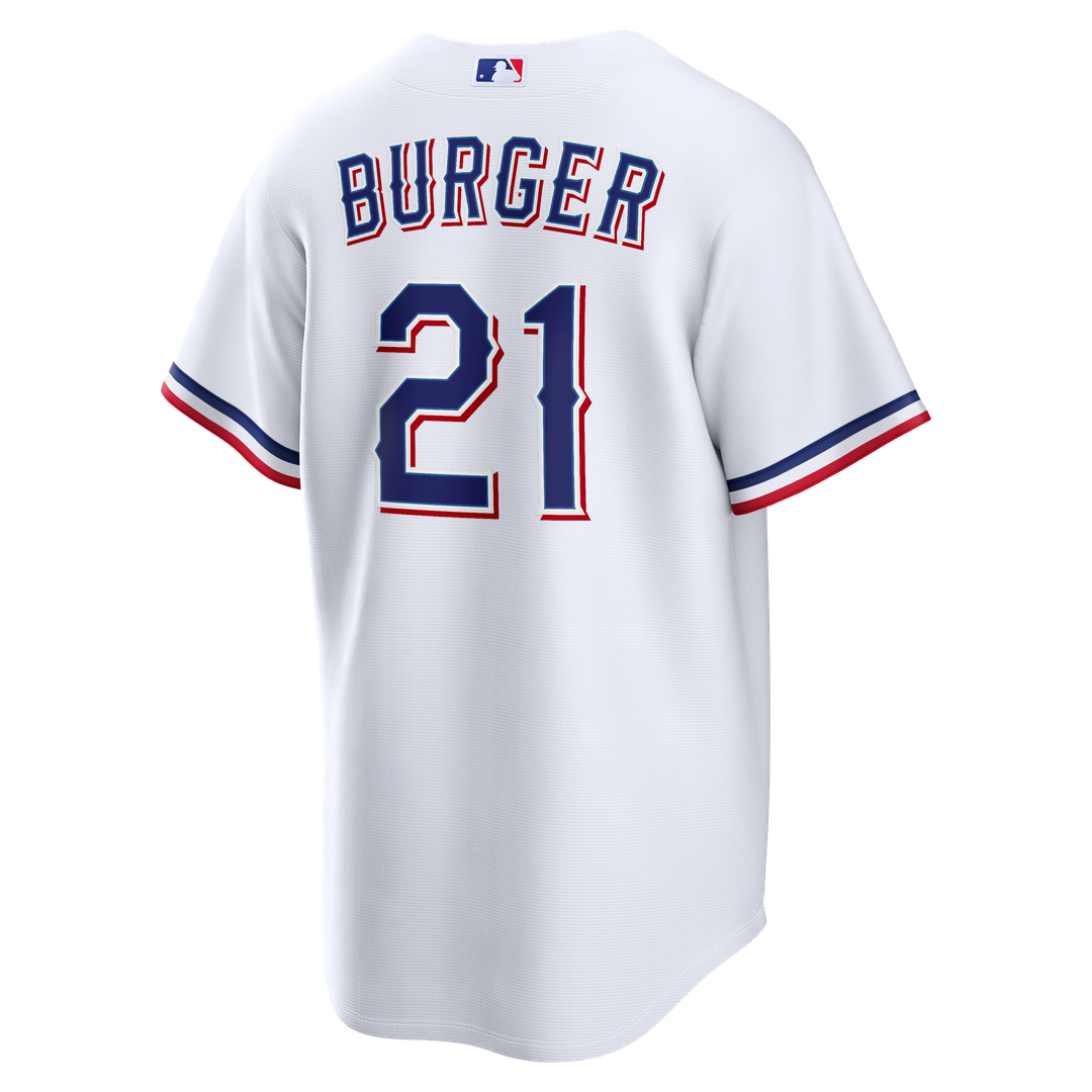 Texas Rangers Nike Replica Jersey White