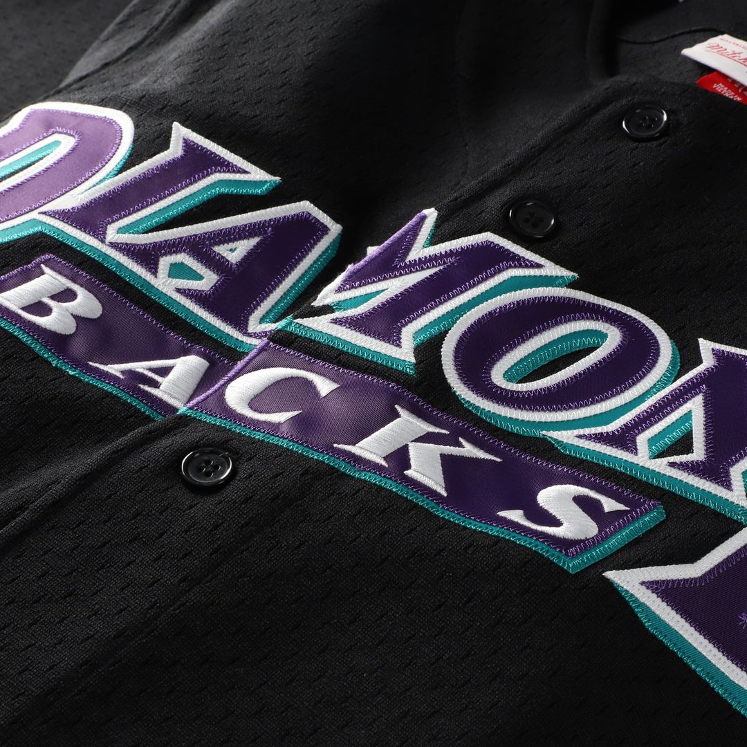 Arizona Diamondbacks Mitchell & Ness Authentic Jersey Black