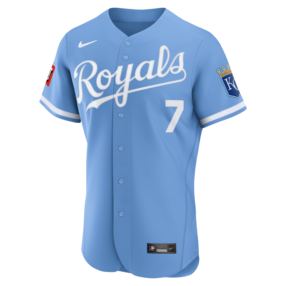 Kansas City Royals Nike Authentic Jersey Blue