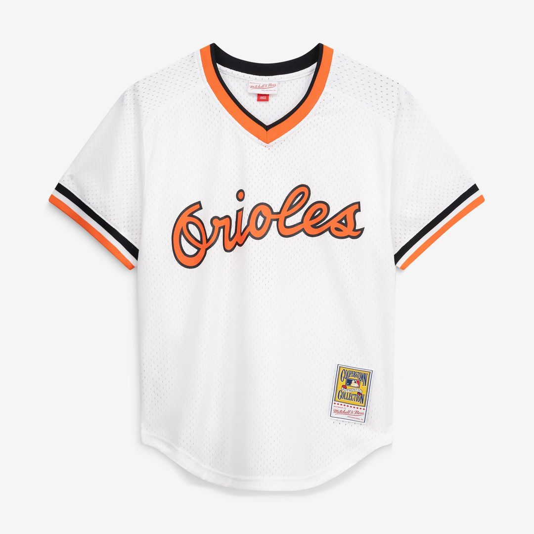 Baltimore Orioles Mitchell & Ness Authentic Jersey White