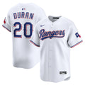 Texas Rangers Nike White Authentic MLB baseball jersey
