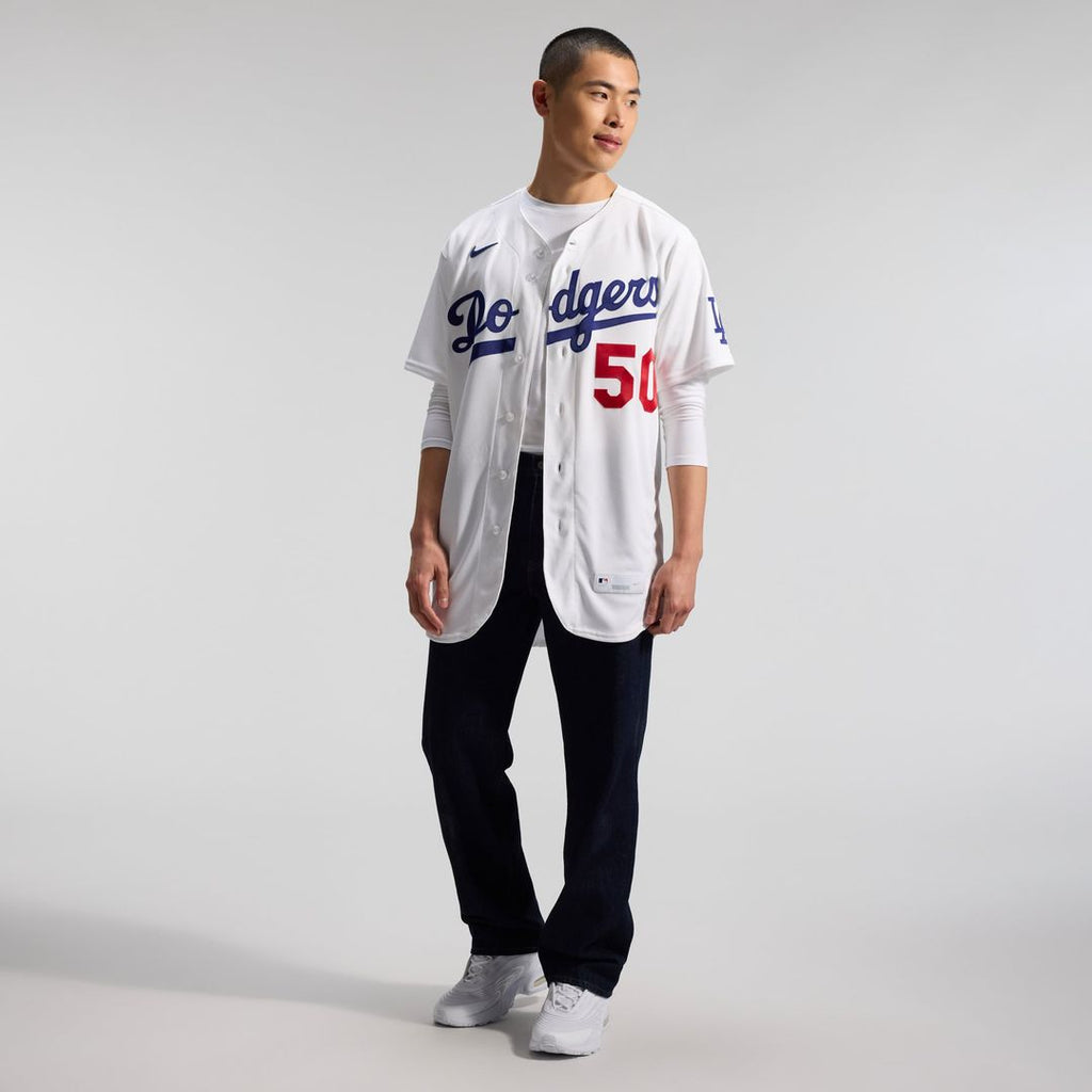 Los Angeles Dodgers Nike Replica Jersey White