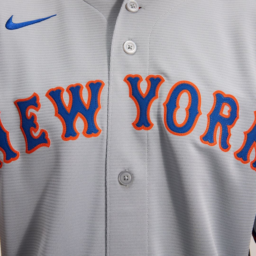 New York Mets Nike Replica Jersey Gray