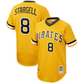 Pittsburgh Pirates Mitchell & Ness Gold Authentic MLB baseball jersey