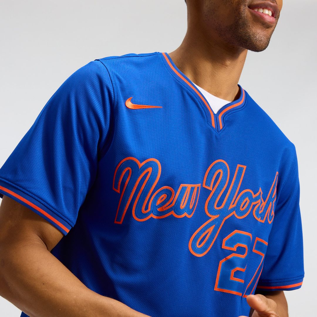 New York Mets Nike Jersey Gray