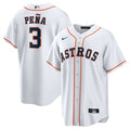 Houston Astros Nike White Replica MLB baseball jersey