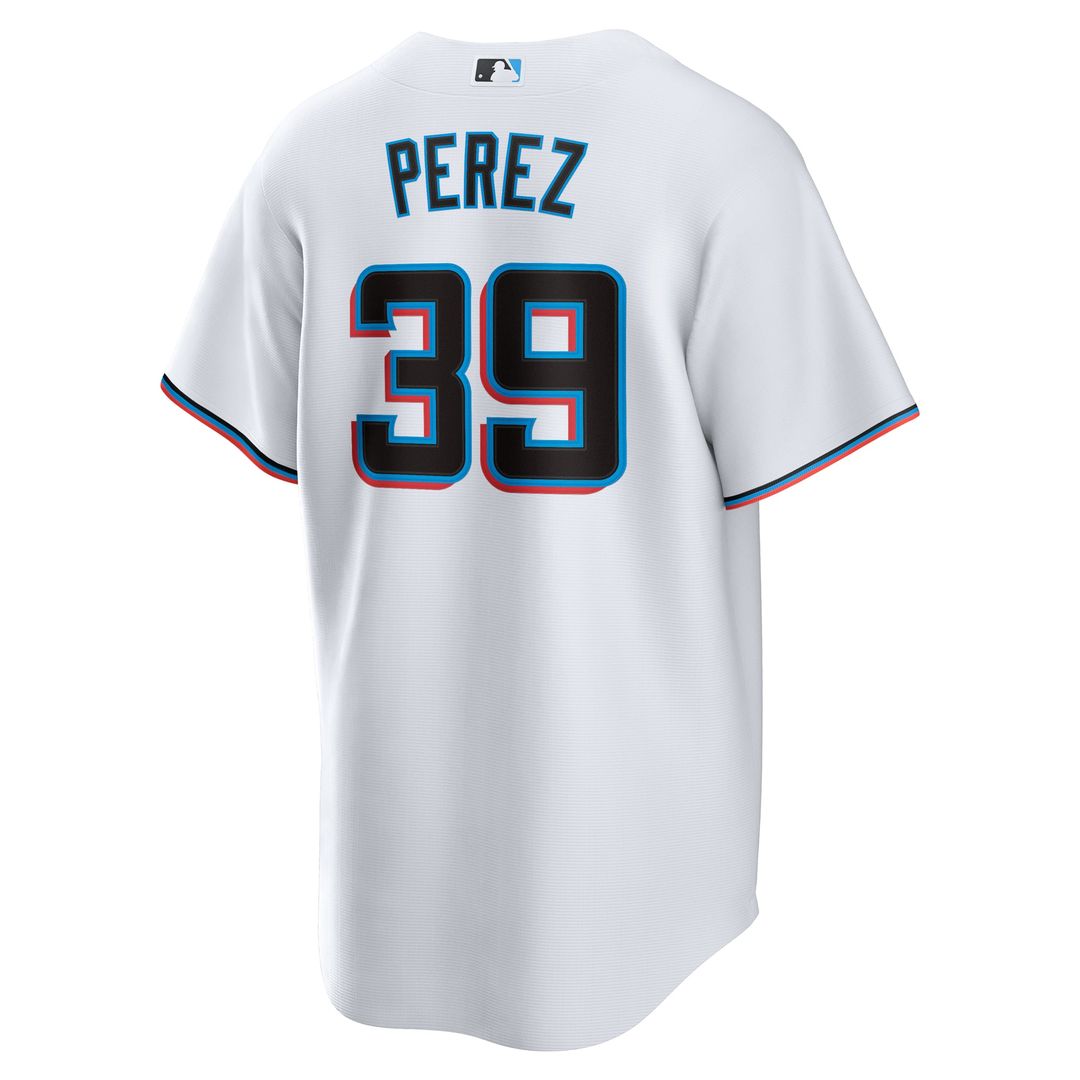 Miami Marlins Nike Replica Jersey White