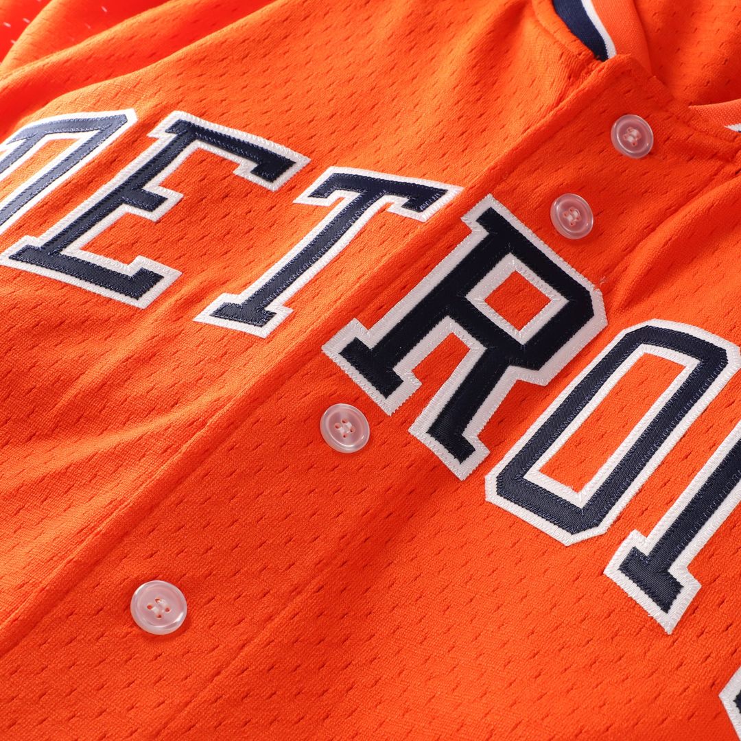 Detroit Tigers Mitchell & Ness Jersey Orange
