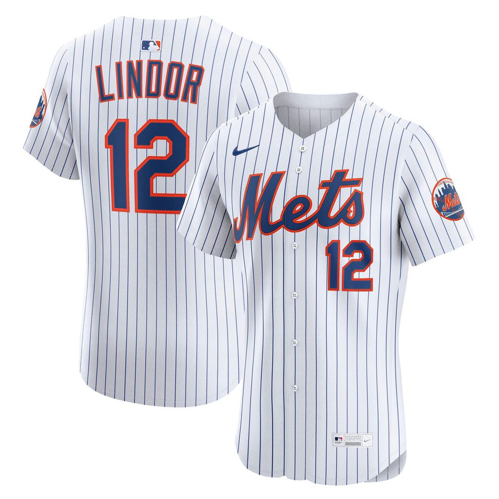 New York Mets Nike White Authentic MLB baseball jersey