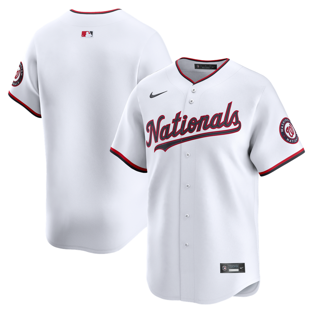 Washington Nationals Nike White Authentic MLB baseball jersey
