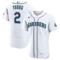 Seattle Mariners Nike White Authentic MLB baseball jersey