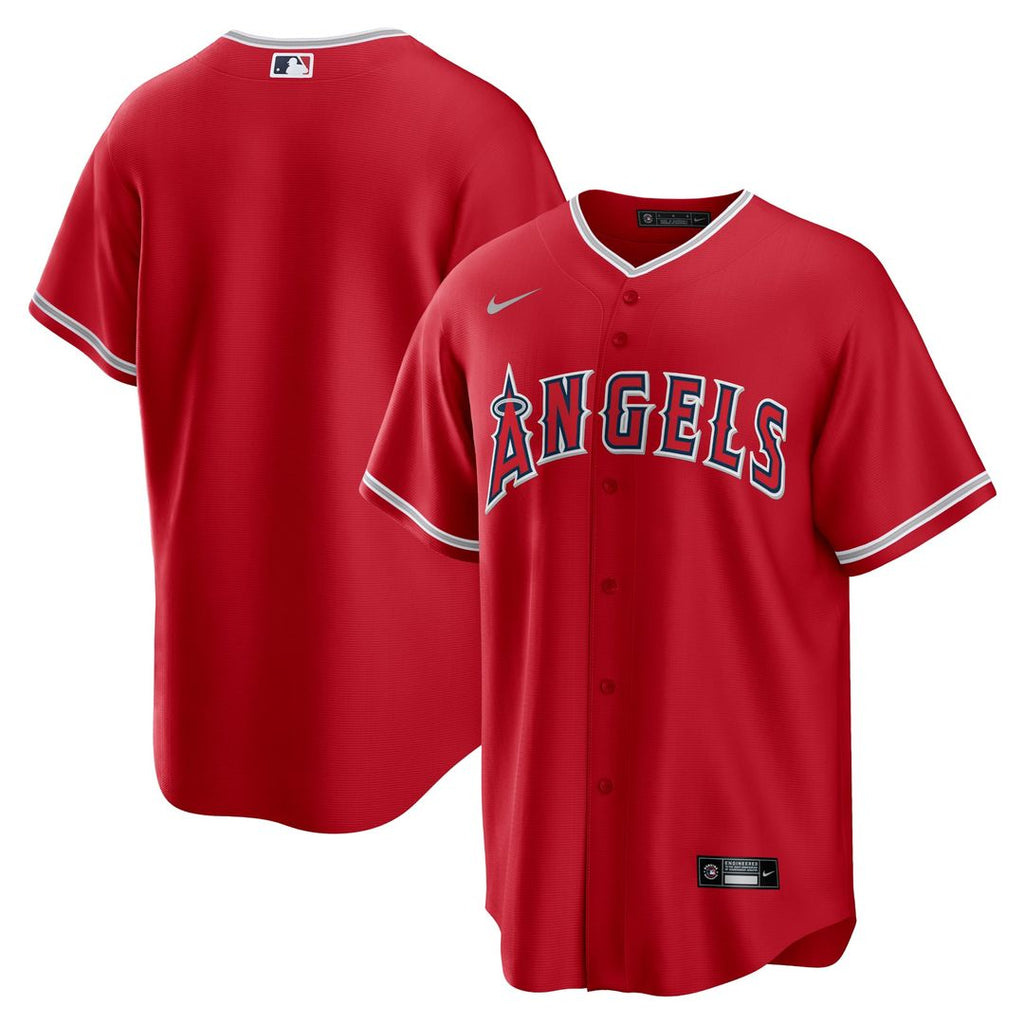 Los Angeles Angels Nike Replica Jersey Red