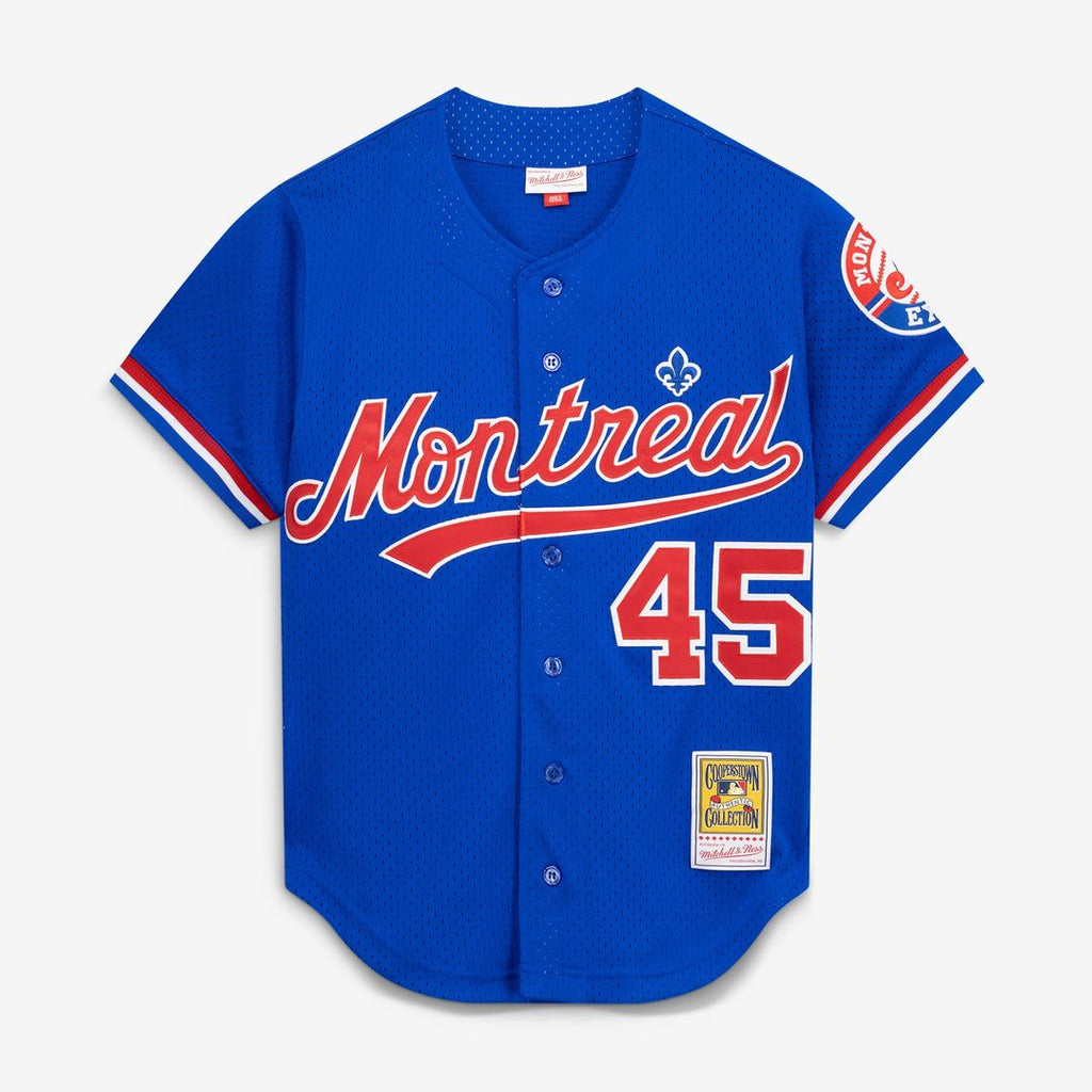 Montreal Expos Mitchell & Ness Jersey Blue