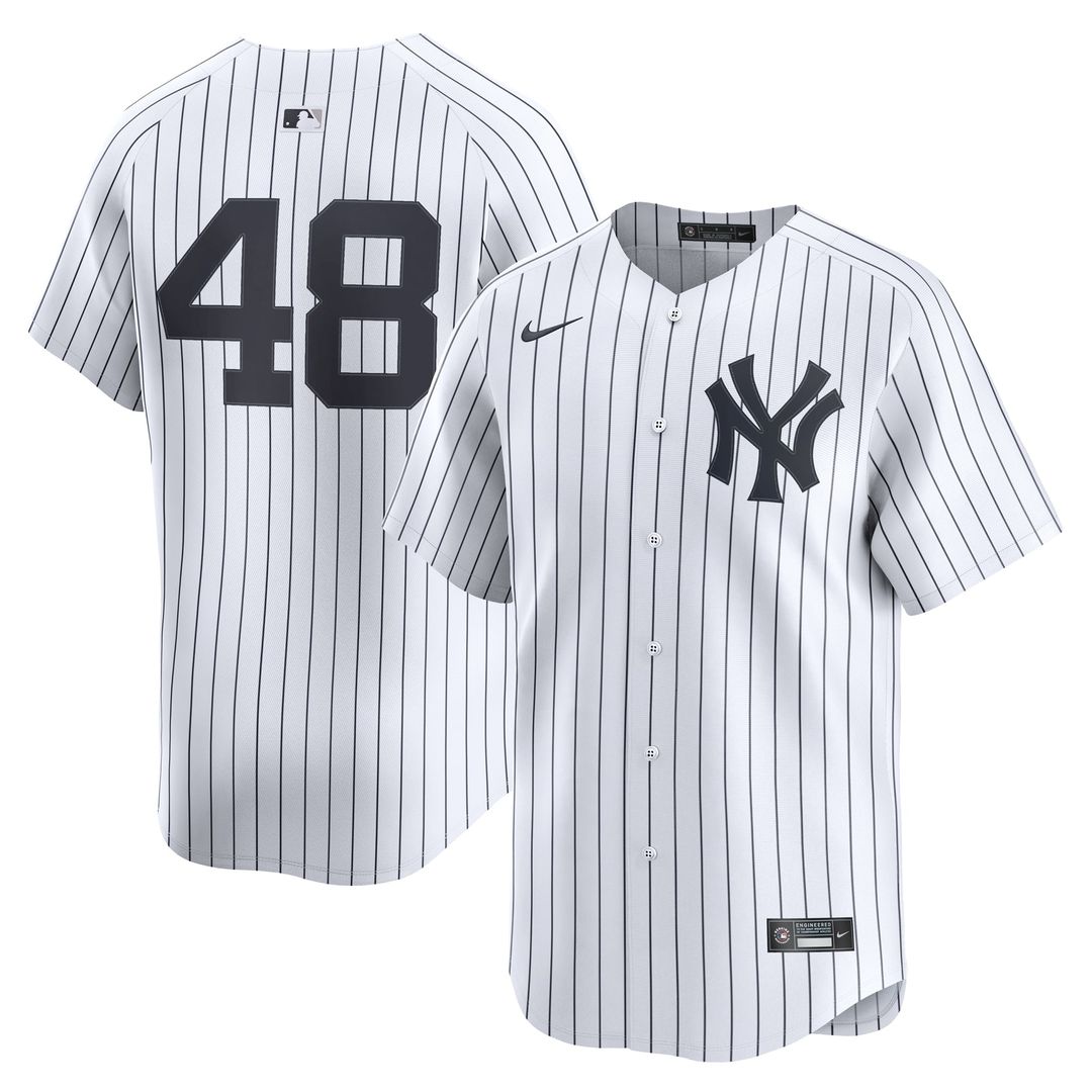 New York Yankees Nike White Authentic MLB baseball jersey